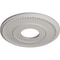 Ekena Millwork Bradford Ceiling Medallion (Canopies up to 6 5/8"), 12 1/2"OD x 3 7/8"ID x 3/4"P, Ultra Pure White CM12BRUWF - alternate 3